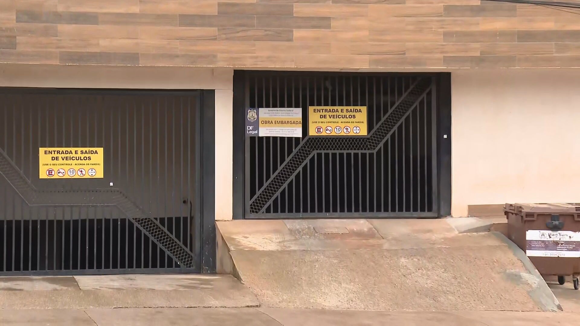 Prédio no DF onde elevador despencou já foi alvo de ações fiscais e está embargado desde 2023