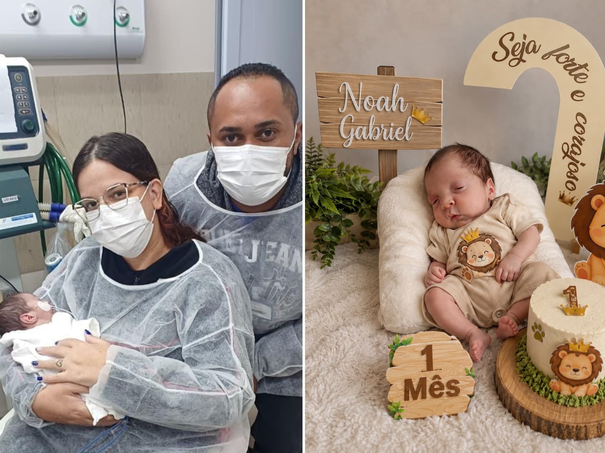 'Nosso guerreiro', diz mãe de bebê que apresentou sinais vitais 2 horas após ser dado como morto