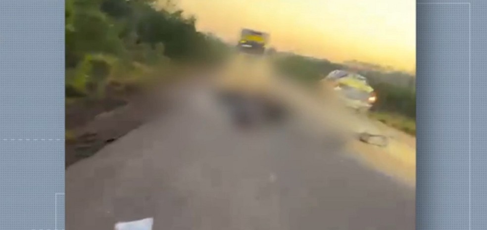 Dois PMs estão entre os mortos em acidente entre motos em Mocajuba, no PA. — Foto: Reprodução