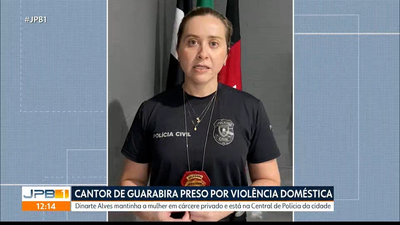 Cantor é preso suspeito de violência psicológica e ameaça contra esposa acamada, no Brejo da Paraíba
