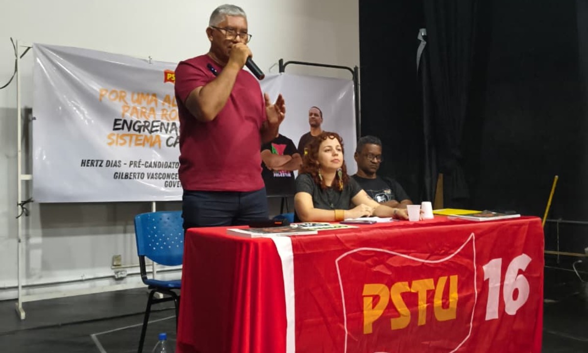 PSTU anuncia pré-candidatura de Gilberto Vasconcelos ao Governo do Amazonas para eleições de 2026