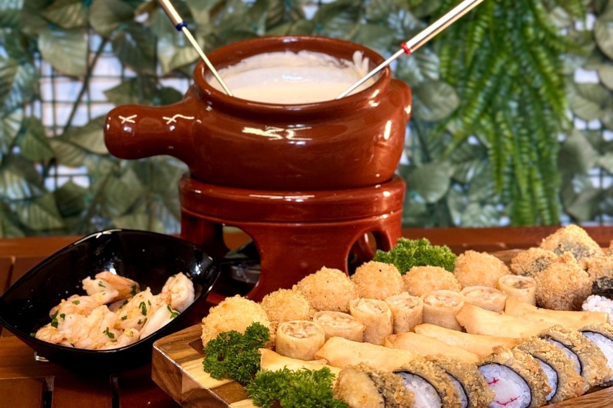 Fondue de sushi: restaurante no litoral de SP lança novidade no cardápio de inverno