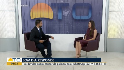 Bom Dia Responde tira dúvidas sobre câncer de pulmão