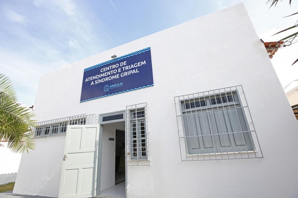 Gripário em Aracaju — Foto: SMS