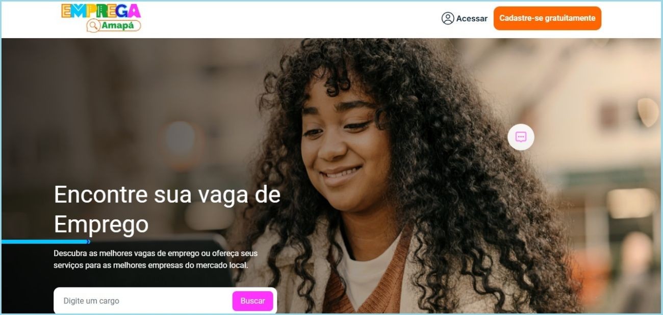 Nova plataforma digital permite cadastro de currículo e acesso a vagas de emprego no Amapá