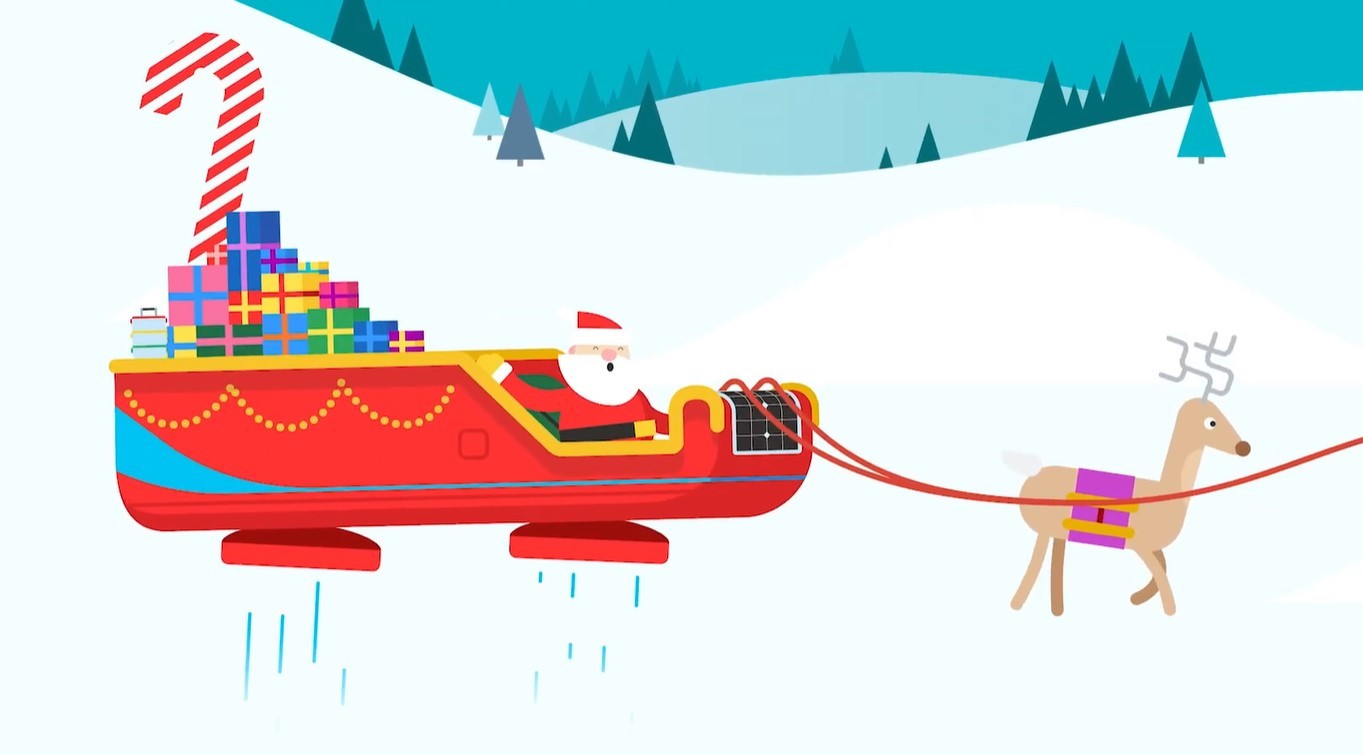 Siga o Papai Noel: site do Google tem mapa da viagem e games