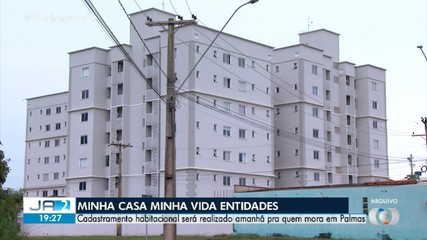 Minha Casa Minha Vida: cadastramento habitacional será realizado neste sábado, em Palmas