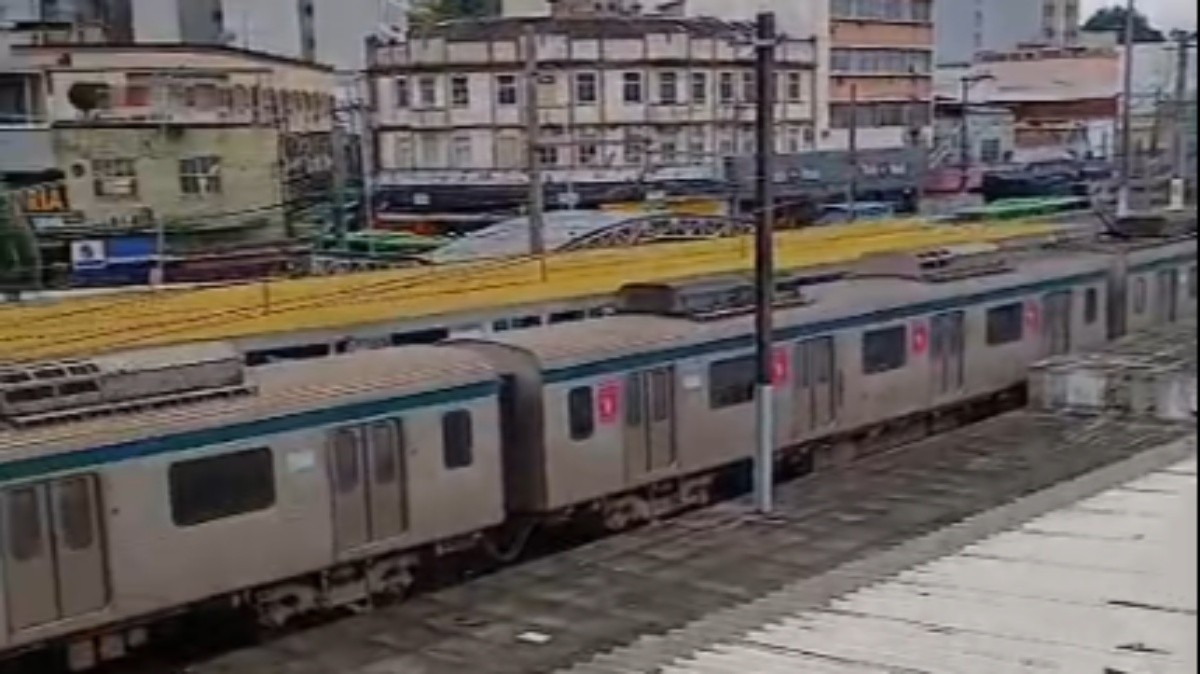 Explosivo é encontrado perto de estação de trem de Parada de Lucas e interrompe parte do ramal Saracuruna