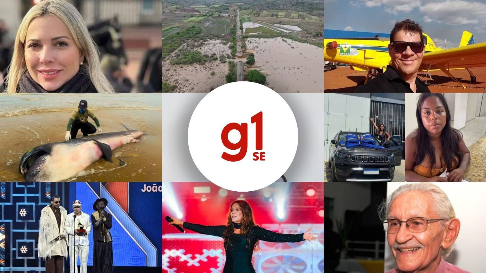 Retrospectiva 2025: enxurrada, queda de avião, morte de médica do Caso Lael, tubarão raro e mais destaques em Sergipe