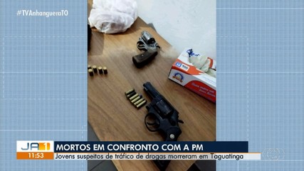 Dois suspeitos morrem em confronto com a Polícia Militar