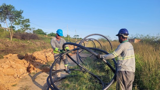 Extensão da rede de abastecimento leva água para 250 famílias em Iguaba Grande