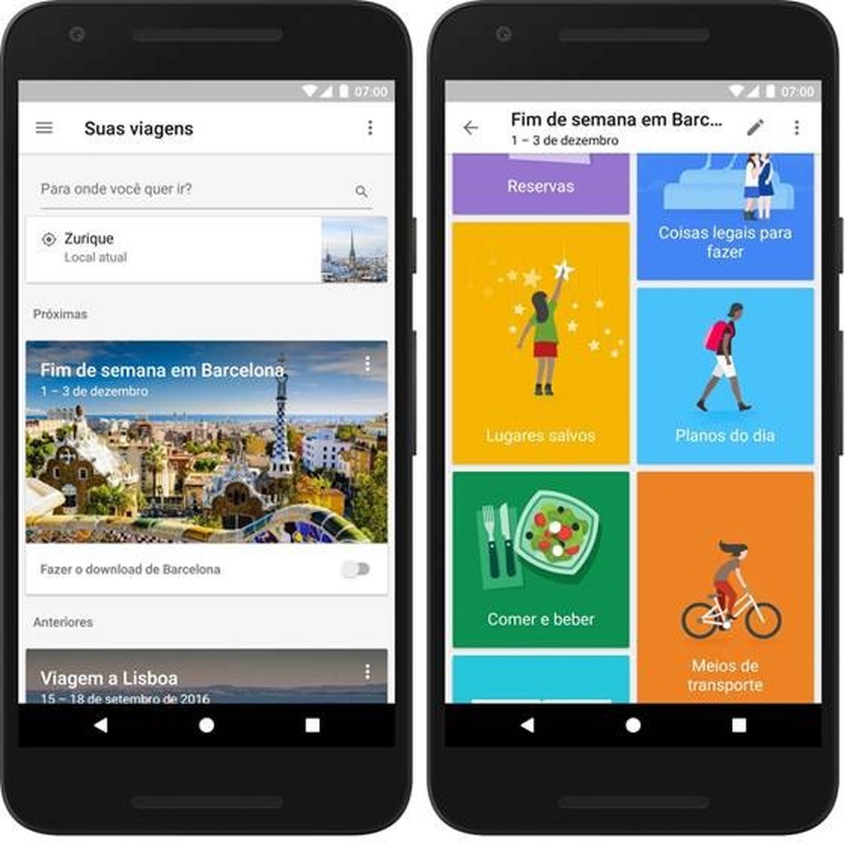 Google lança Trips, app que faz programação de viagens Tecnologia G1