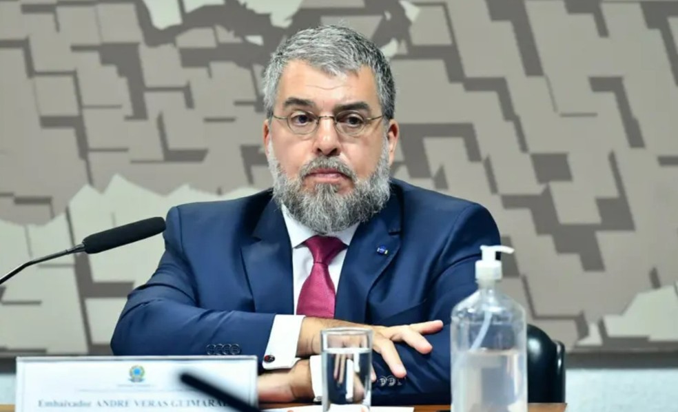 André Veras Guimarães, embaixador do Brasil em Teerã — Foto: Geraldo Magela/Agência Senado