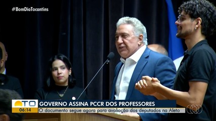 Governo do Tocantins assina documento com as propostas do PCCR da educação