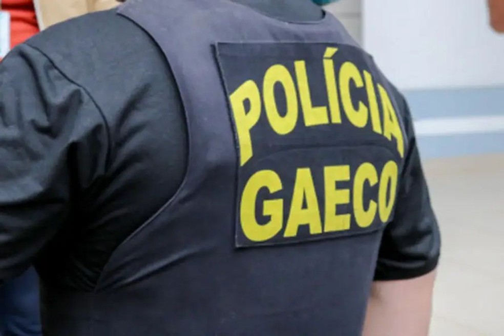 Grupo de Atuação Especial de Repressão ao Crime Organizado (Gaeco). — Foto: Reprodução