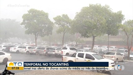 Inmet emite alertas de chuvas acima da média em dezembro