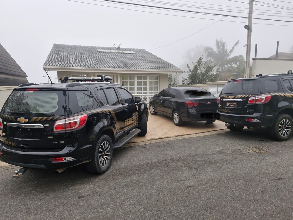 Operação da Polícia Federal mira policiais corruptos em São Paulo. — Foto: Divulgação/PF