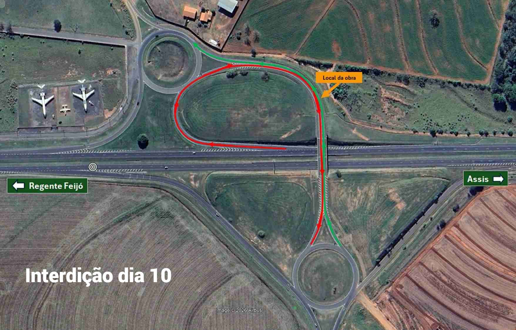 Obras na Raposo Tavares alteram tráfego entre Taciba e Presidente Prudente; confira rotas alternativas