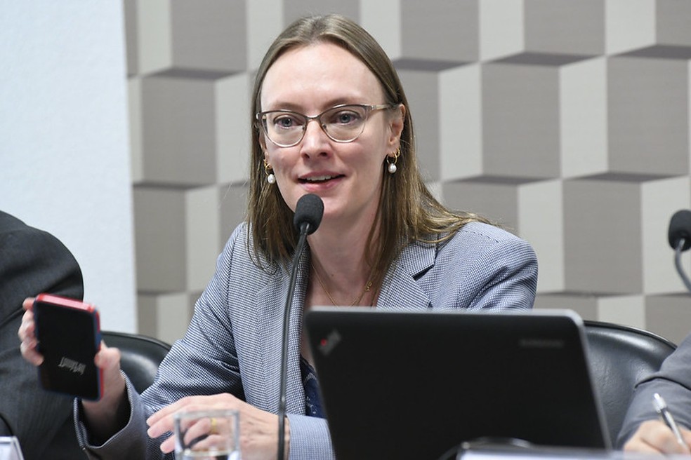 Miriam Wimmer, diretora da Autoridade Nacional de Proteção de Dados — Foto: Jane de Araújo/Agência Senado