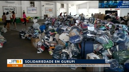Gurupi realiza campanha de arrecadação de doações para vítimas de enchentes no RS