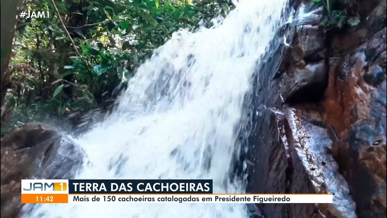 Presidente Figueiredo atrai turistas no verão com mais de 150 cachoeiras catalogadas; confira