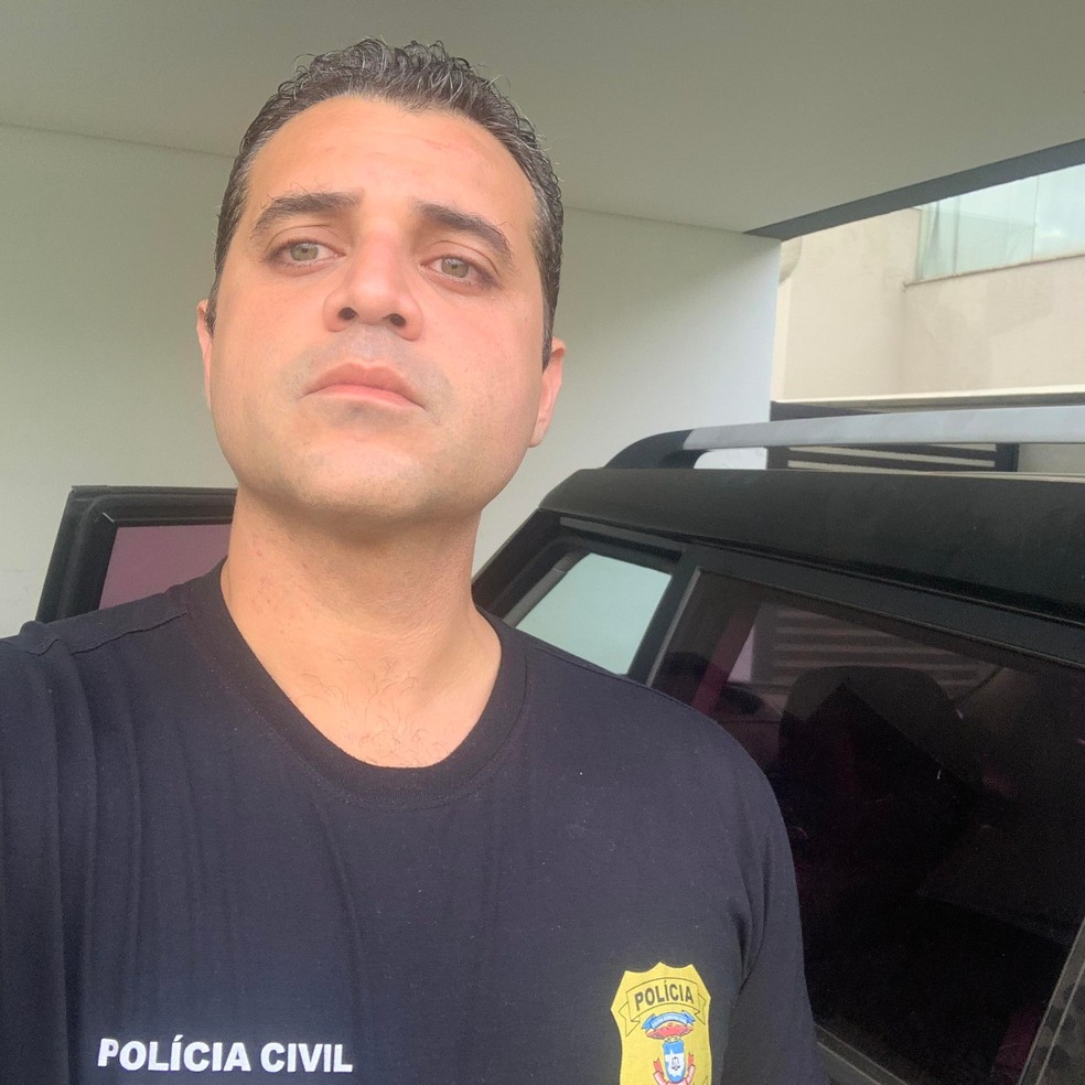 Delegado Bruno França pede desculpas por conduta  — Foto: Reprodução