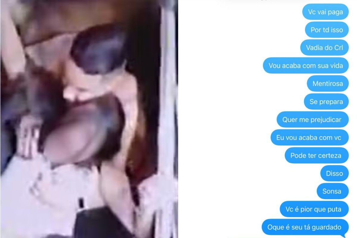 'Explodir sua cara': mensagens mostram ameaças de suspeito de espancar mulher em elevador; VEJA