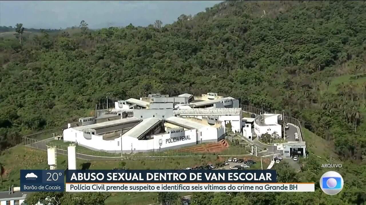 Motorista de van escolar é preso por suspeita de abusar de crianças e adolescentes na Grande BH