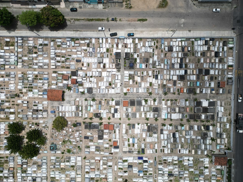 Cemitério em Parnamirim, na Grande Natal — Foto: Prefeitura de Parnamirim/Divulgação