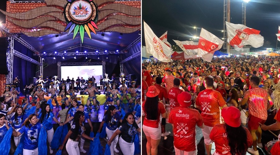 Boi Manaus 2025 reúne Caprichoso, Garantido e 45 atrações; veja horários dos shows