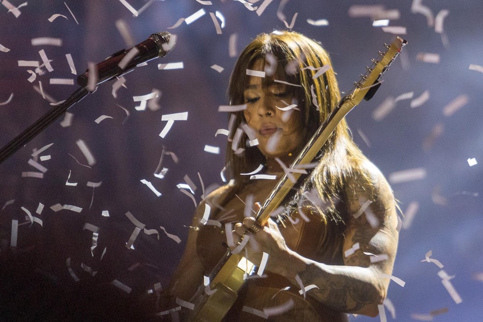 Show de Lauana Prado na segunda noite da Festa do Peão de Americana de 2025 — Foto: Thomaz Marostegan/g1