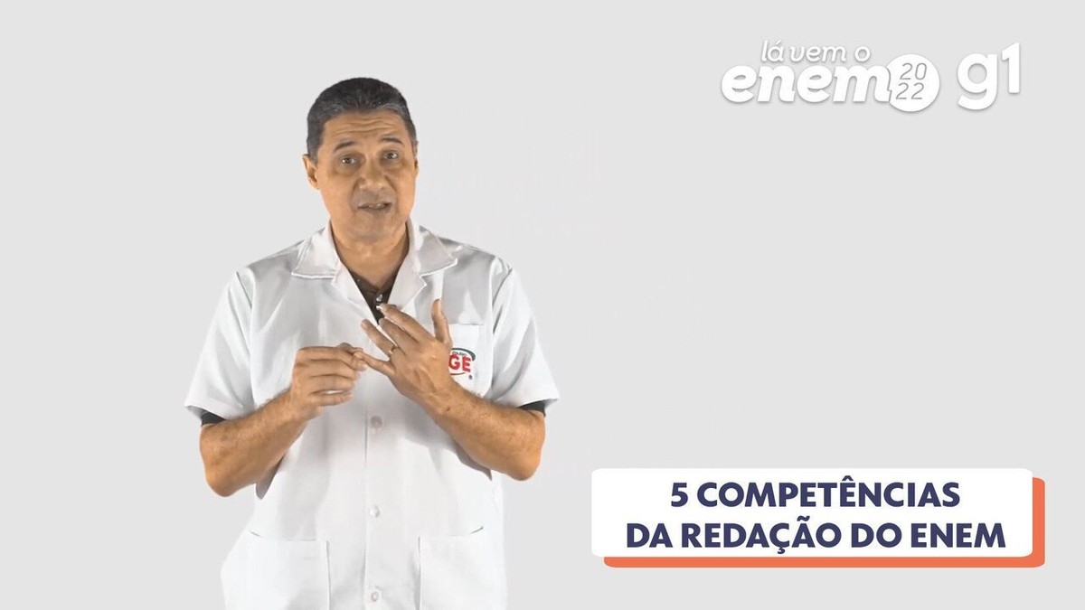 L Vem O Enem Videoaula Explica E D Dicas Sobre As Cinco Compet Ncias Cobradas Na Reda O L