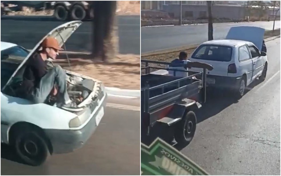 Motorista se revolta após riscarem o carro dela de propósito com a palavra  'corno', em Goiânia; vídeo, Goiás