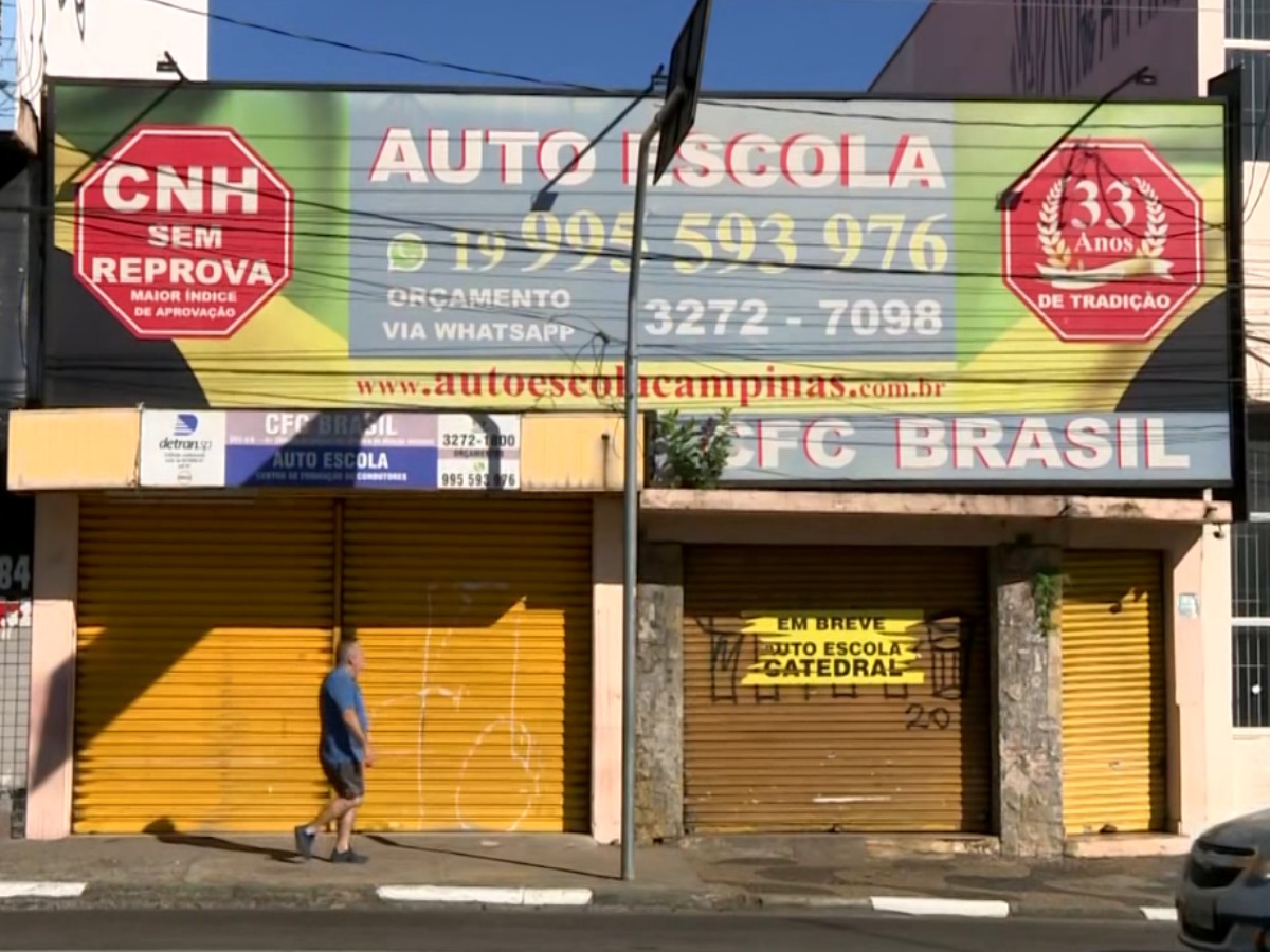 Alunos alegam prejuízo após autoescola de Campinas encerrar funcionamento