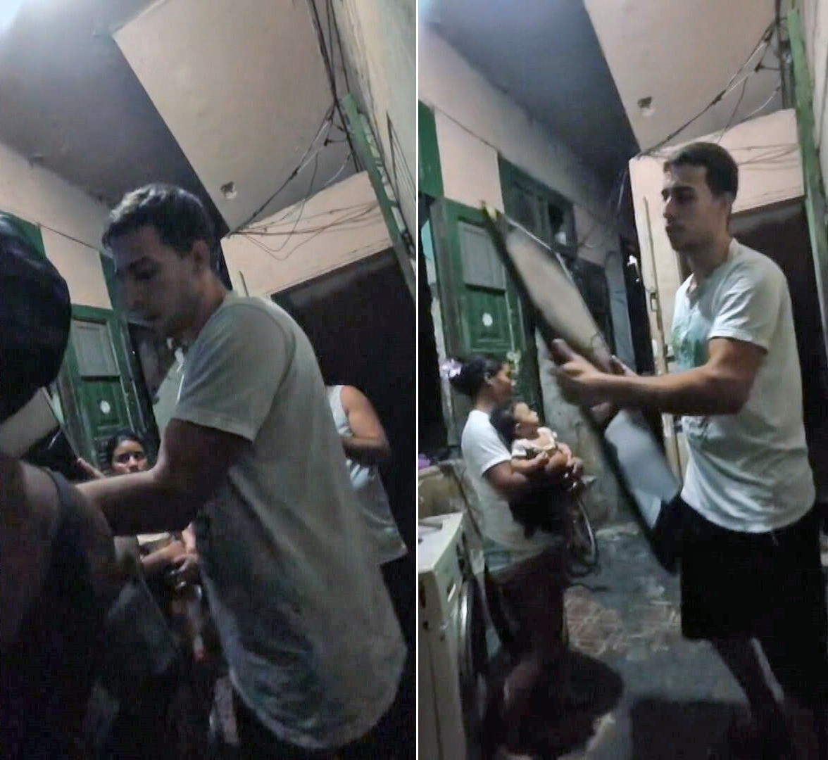 Diarista diz que homem que furtou TV ofereceu dinheiro para que ela retirasse a queixa; VÍDEO