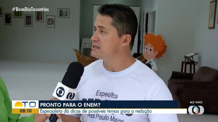 Especialista dá dicas de possíveis temas para a redação do Enem