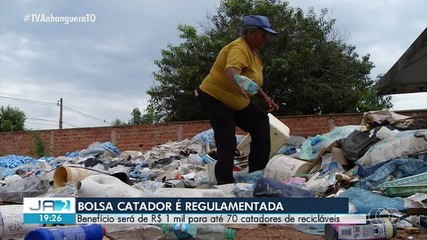 Bolsa Catador é regulamentada em Palmas; saiba mais