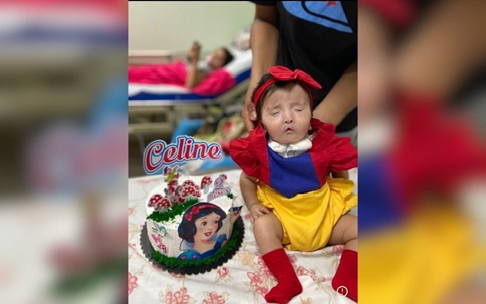 Bebê que, segundo médicos, teria 48h de vida, recebe alta após 7 meses internada em hospital de Araçatuba (SP) — Foto: Tais Barcelar/Arquivo Pessoal