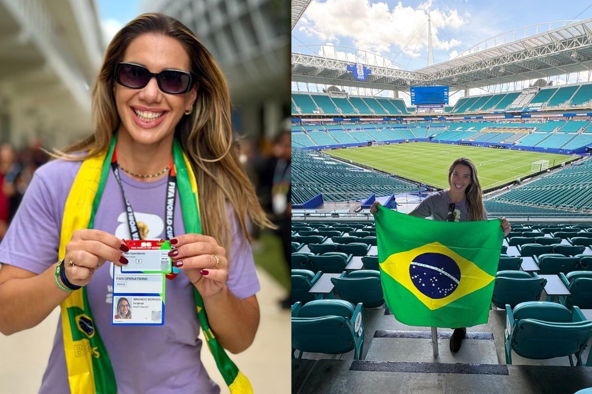 ‘Tem mais gente no estádio do que na minha cidade’: brasileira descreve sensação de trabalhar na Copa do Mundo