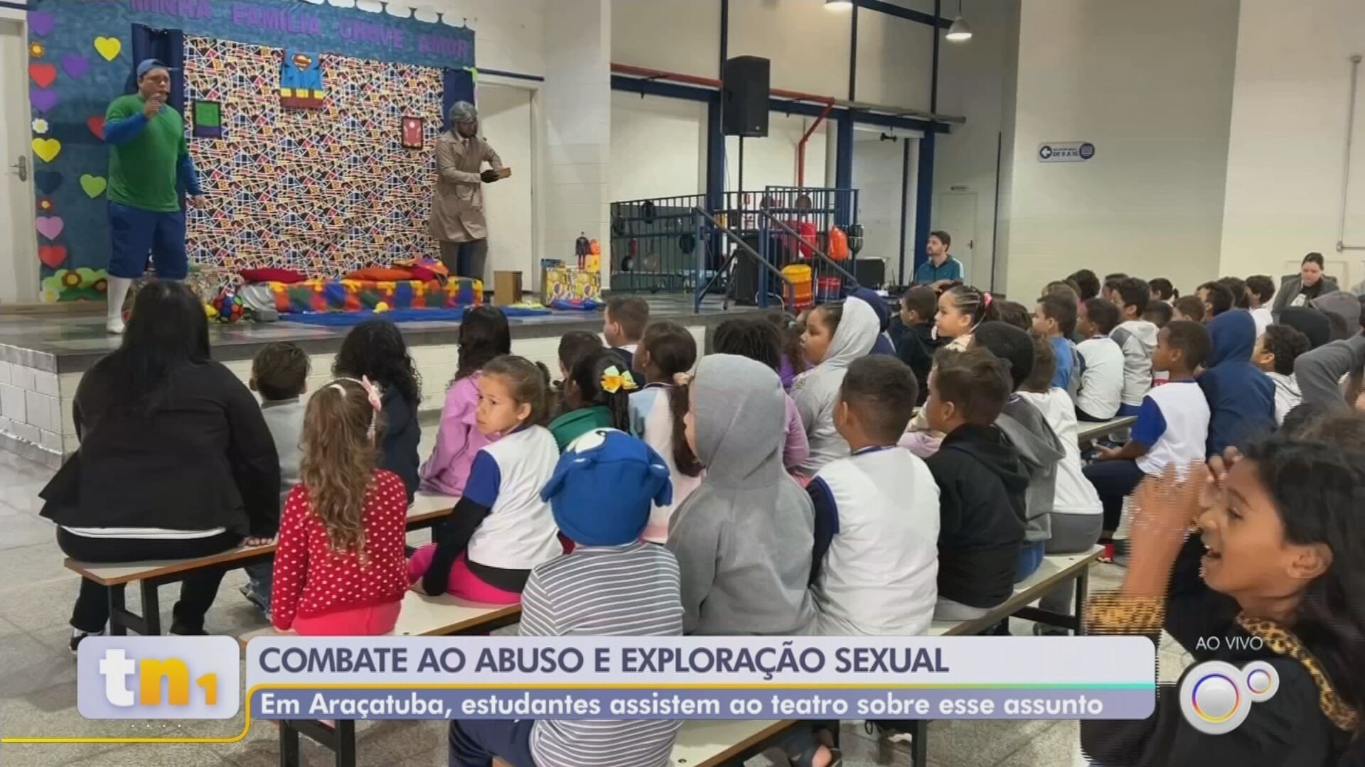 Peça teatral ajuda crianças de Araçatuba a identificar sinais de abuso sexual nas escolas