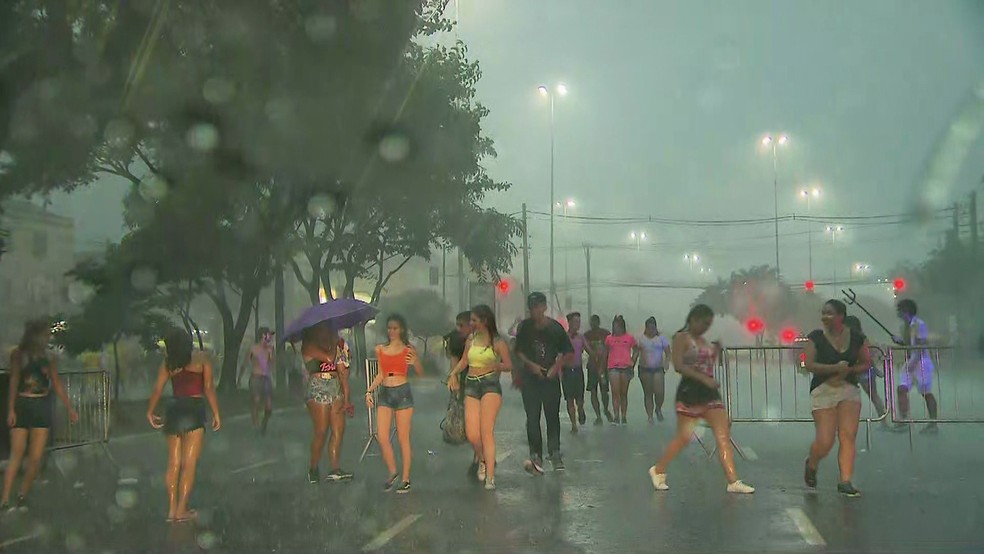 Carnaval deve ter chuva em Rondônia — Foto: Reprodução/TV Globo