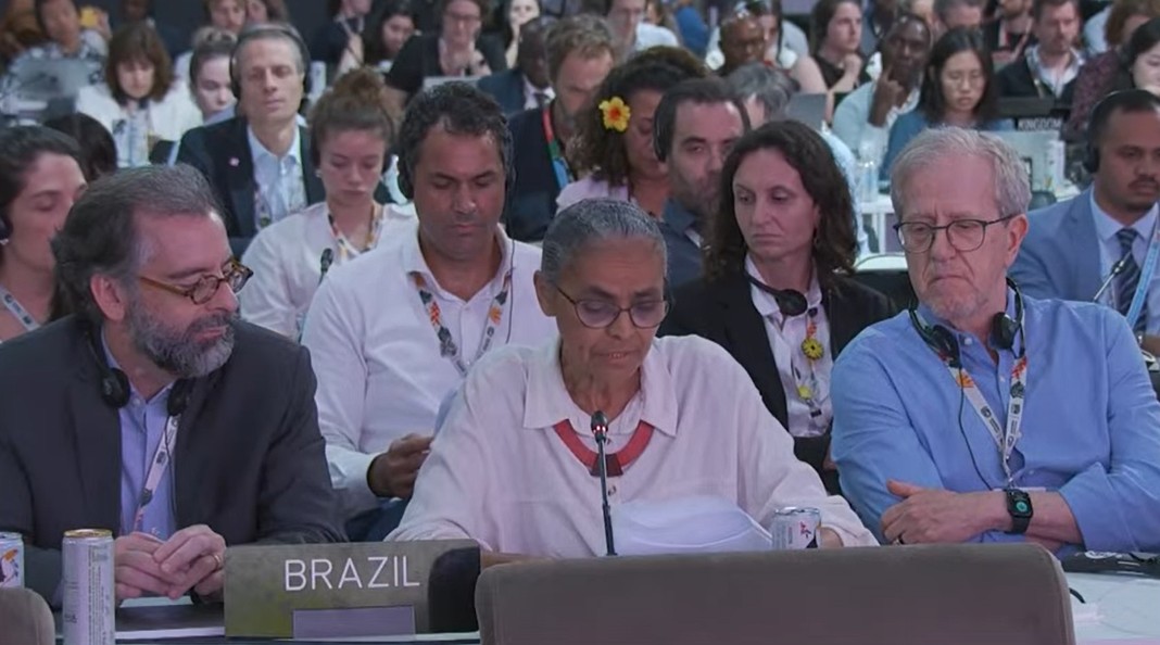 Em discurso na COP30, Marina Silva diz que vê avanços, mas que ambição falhou: 'sonhávamos com mais resultados'