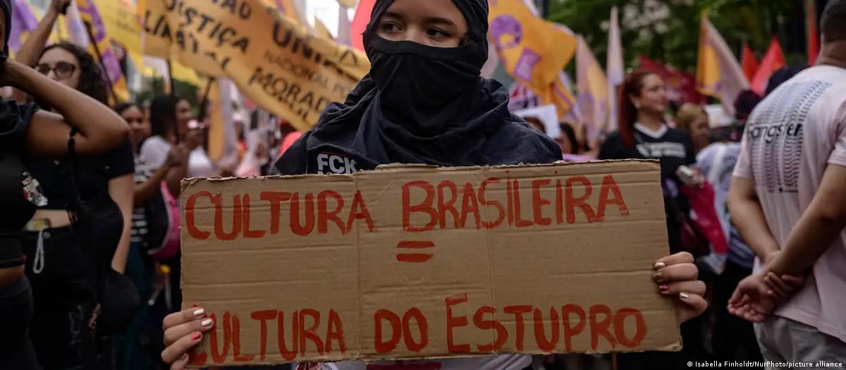 Brasil registra alarmante taxa de estupros coletivos