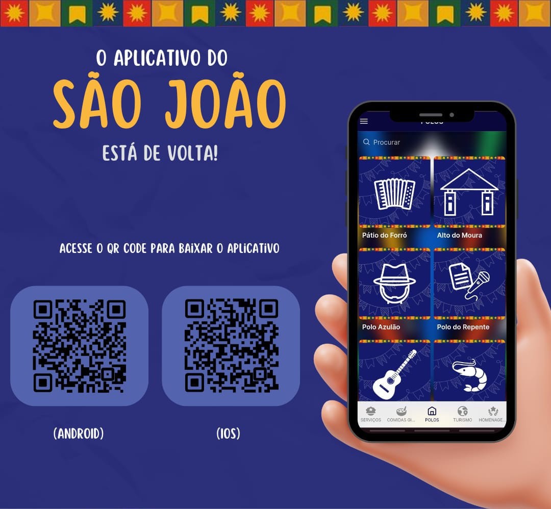 Estudantes de Caruaru lançam segunda versão de aplicativo com informações do São João 2024