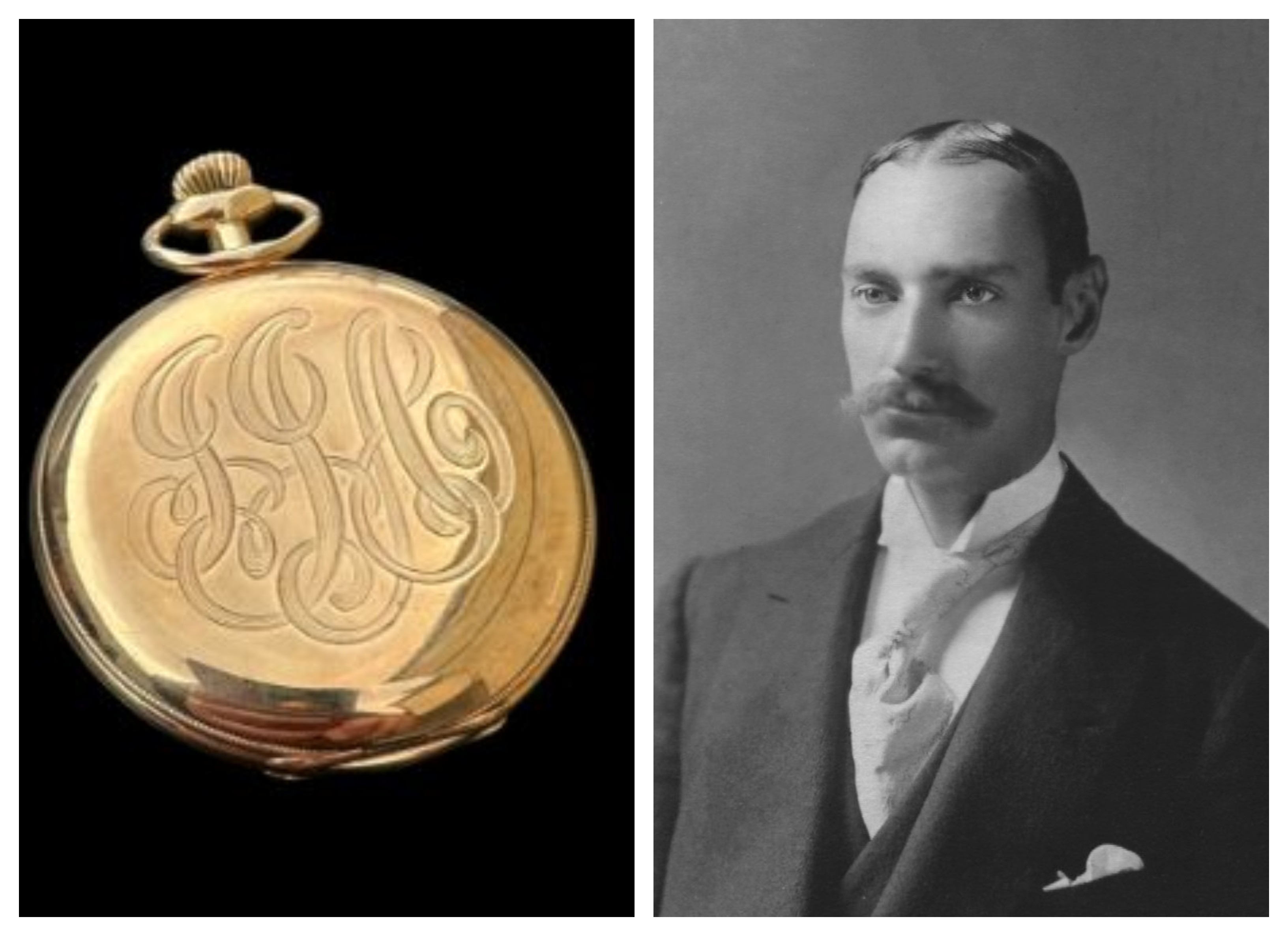 Relógio de ouro do homem mais rico do Titanic é vendido por 900 mil libras