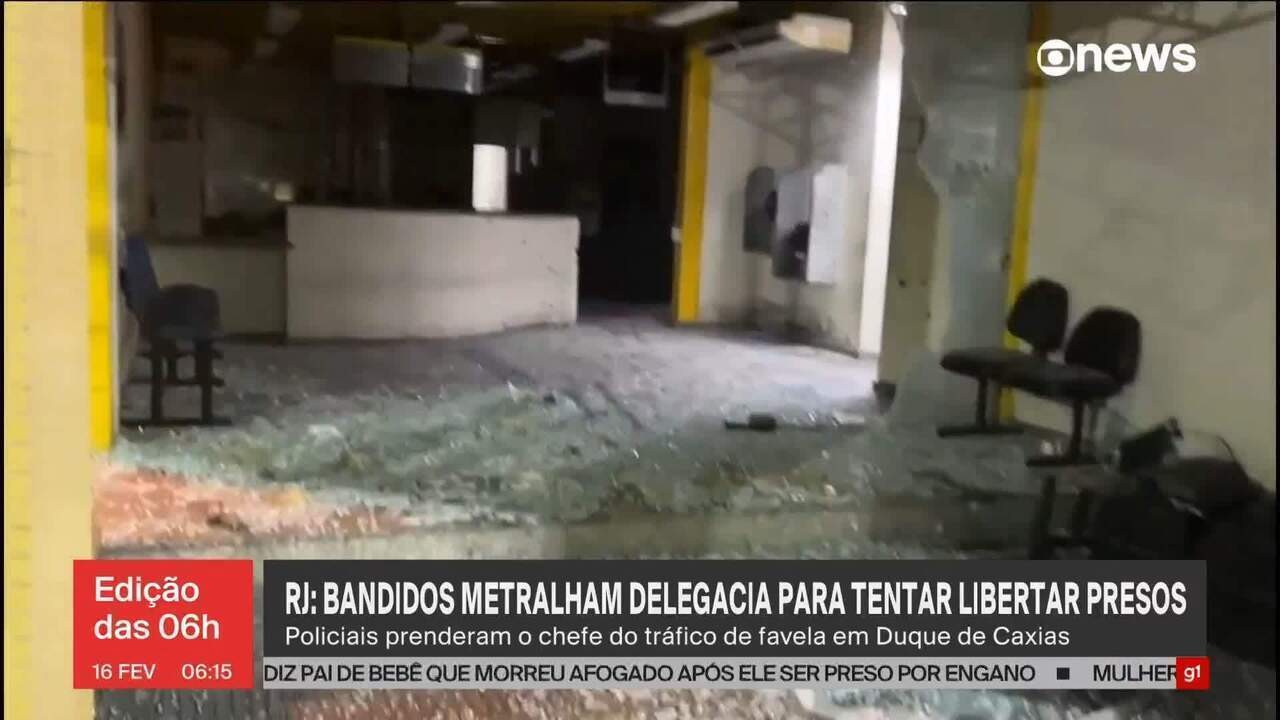 Presos por Ataque A Delegacia No RJ São transferidos para PresÍdio federal