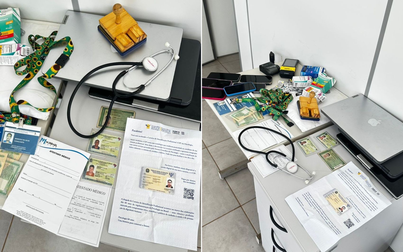 Falso psiquiatra é preso suspeito de realizar atendimentos com documentos de médico de SP