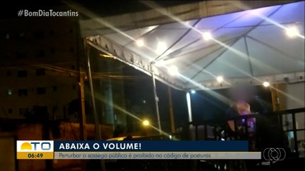 Perturbar o sossego público é proibido no código de posturas