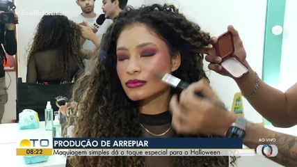 Maquiador dá dicas para a maquiagem de Halloween