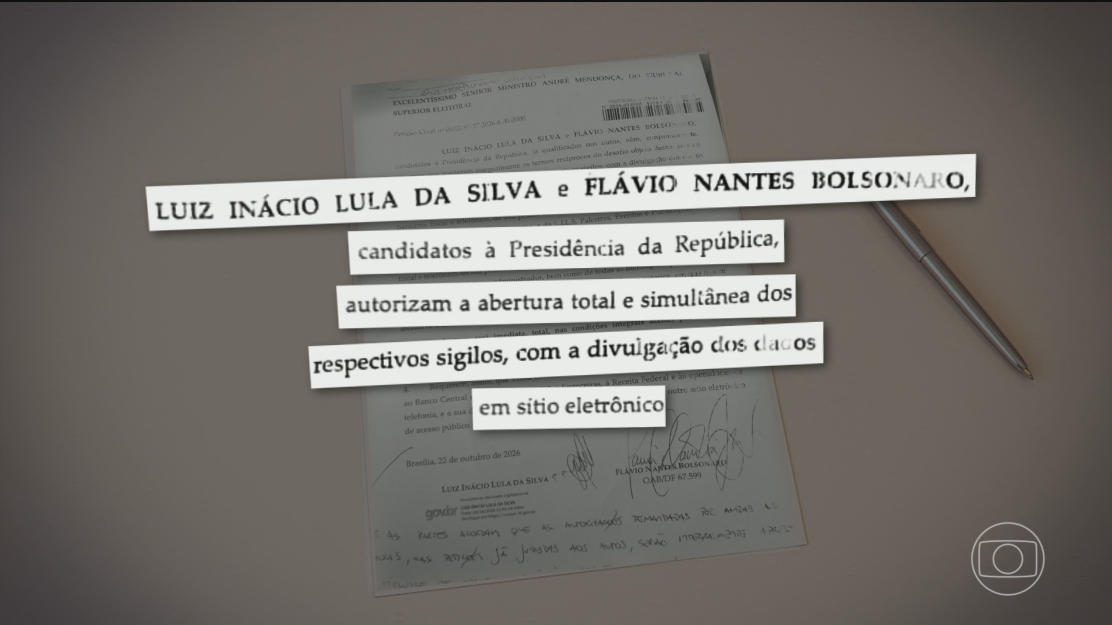 Campanhas de Lula, do PT, e de Flávio Bolsonaro, do PL, afirmam que vão abrir os sigilos bancário, fiscal e telefônico
